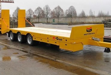 Metmega technikos pervežimo puspriekabės
