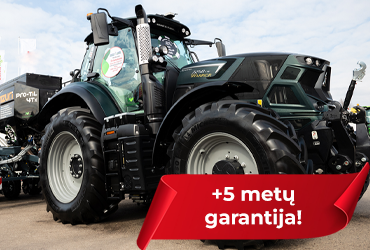Traktorius Deutz-Fahr 7250 TTV su 5 metų garantija!