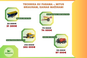 Laužom mitus – kainas mažinam!