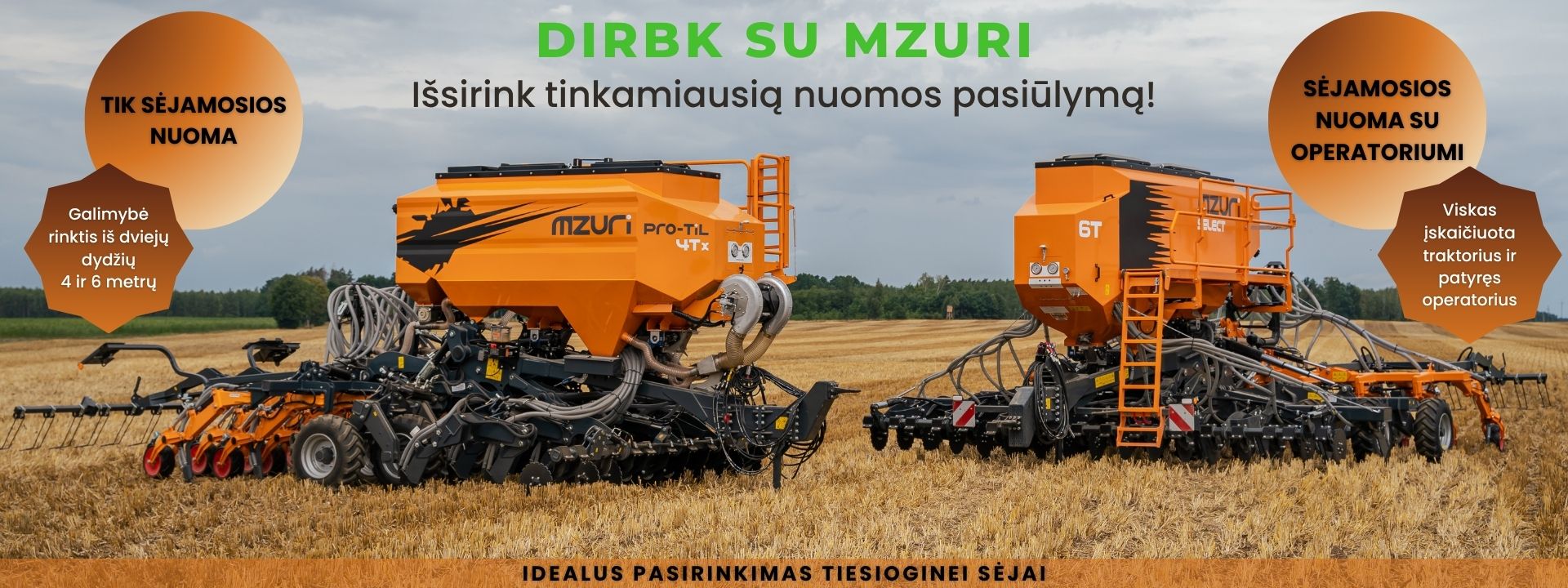 Dirbk efektyviai – rinkis Mzuri nuomą!