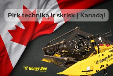 Honey Bee – įsigyk techniką ir keliauk į Kanadą!