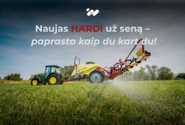 Naujas HARDI už seną purkštuvą!