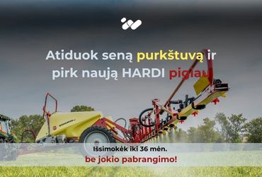 Naujas HARDI už seną purkštuvą!