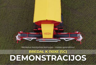 Išbandykite prieš įsigydami – demonstracija jūsų ūkyje!